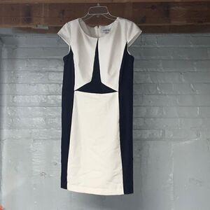 Shelby & Palmer Navy and White Dress